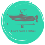 PNB eslora hasta 8 metros. Reflejo MAmífero